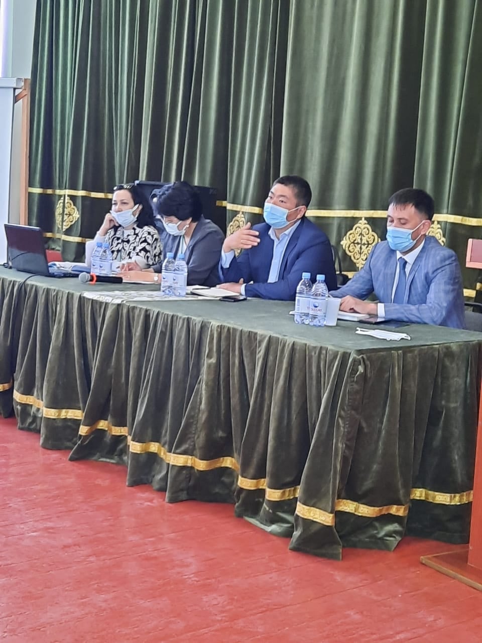 РАБОЧАЯ ПОЕЗДКА ПРЕДСЕДАТЕЛЯ ОТРАСЛЕВОГО ПРОФСОЮЗА В ТУРКЕСТАНСКУЮ ОБЛАСТЬ