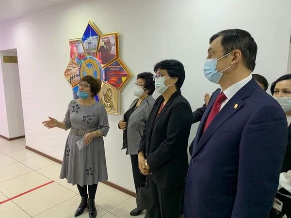 ПРЕДСЕДАТЕЛЬ ОТРАСЛЕВОГО ПРОФСОЮЗА ПОСЕТИЛА ПАВЛОДАРСКИЙ ПЕДАГОГИЧЕСКИЙ УНИВЕРСИТЕТ