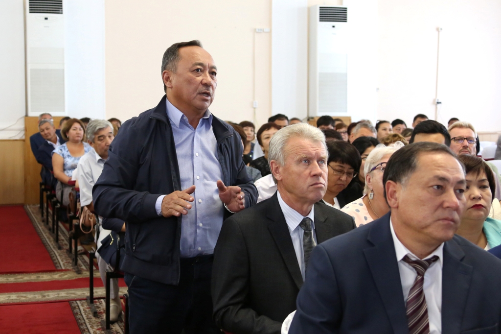 Әлеуметтік әріптестік туралы Салалық келісім аясындағы көшпелі семинар-кеңесі Батыс Қазақстан облысында