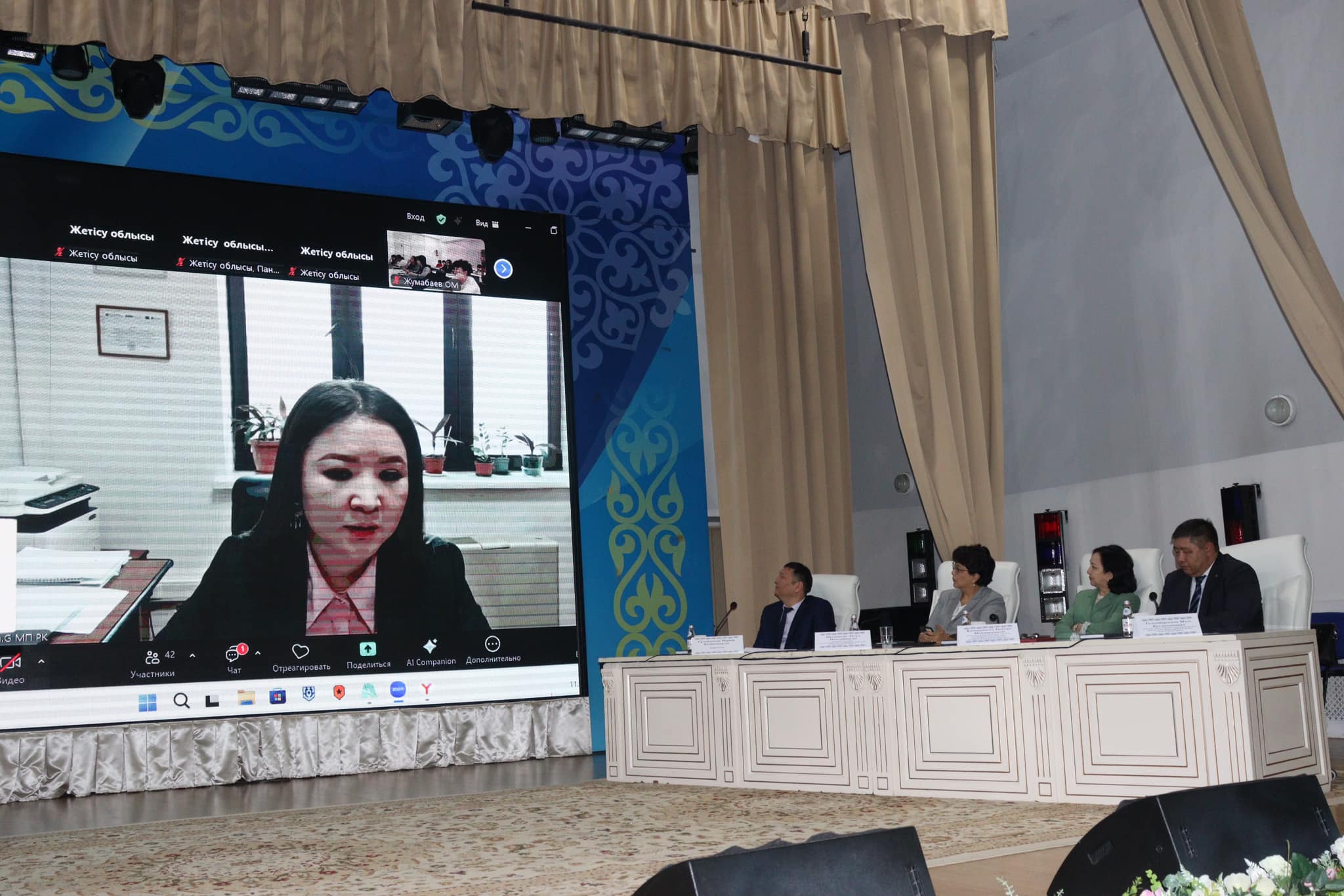 ЖЕТІСУ ОБЛЫСЫНДА ӘЛЕУМЕТТІК ӘРІПТЕСТІК АЯСЫНДА СЕМИНАРЛАР ӨТТІ