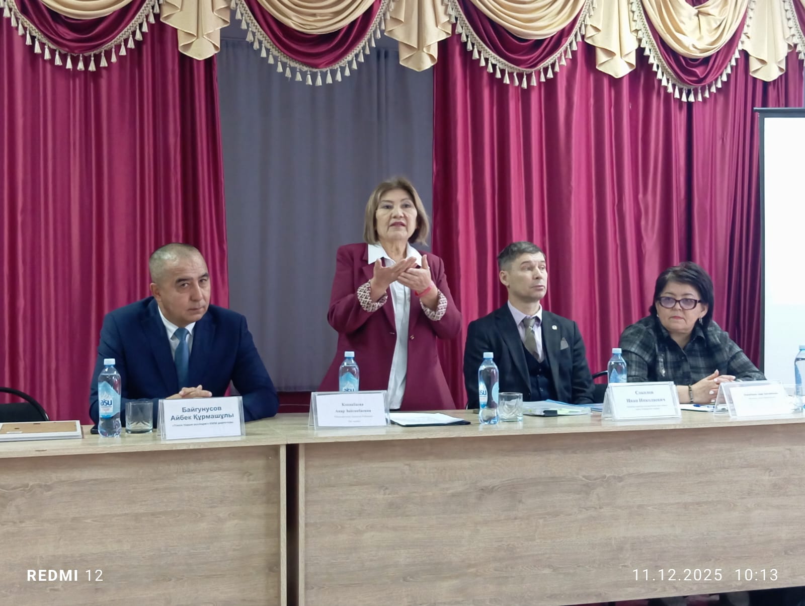 КОЛЛЕДЖ ҰЖЫМЫ МЕН КӘСІПОДАҚ ӨКІЛДЕРІНІҢ КЕЗДЕСУІ