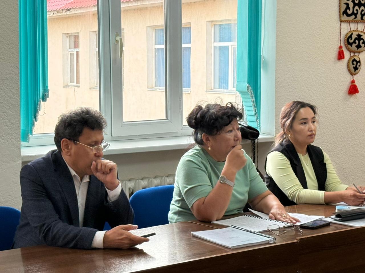 АКЦИЯ АЯСЫНДА КӘСІПОДАҚ МҮШЕЛЕРІМЕН КЕЗДЕСУ