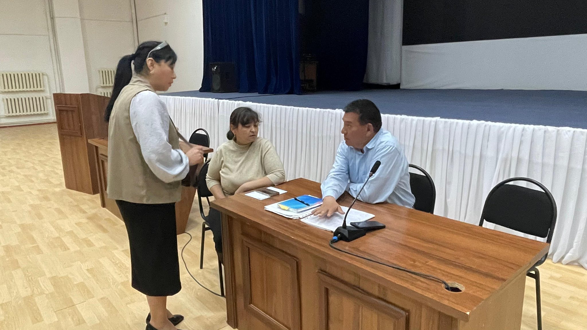 КӘСІПОДАҚ ӨКІЛДЕРІ ҚОҒАМДЫҚ ҚАБЫЛДАУ ӨТКІЗДІ