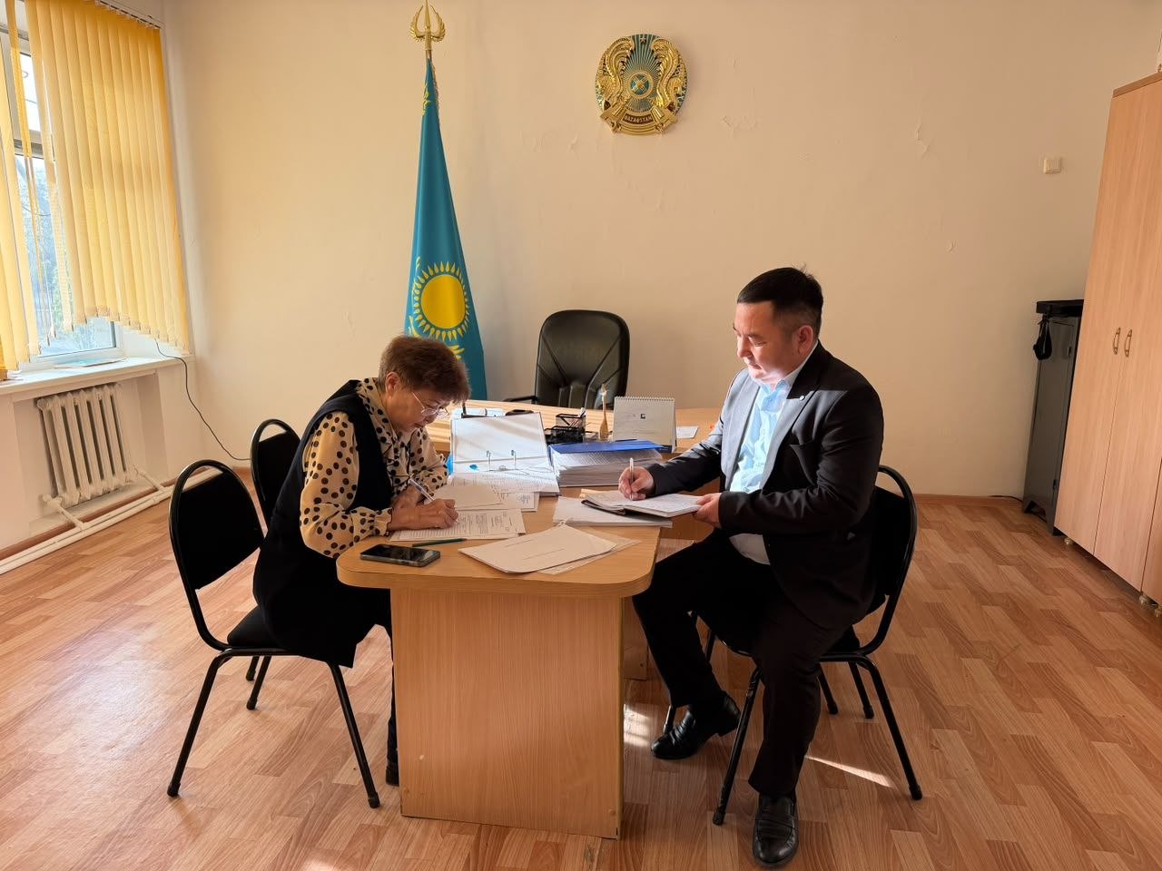 ЕҢБЕК ҚАУІПСІЗДІГІНЕ ҚОҒАМДЫҚ БАҚЫЛАУ ЖҮРГІЗІЛДІ