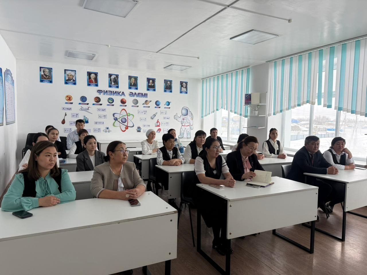 БАЙҒАНИН АУДАНДЫҚ ҰЙЫМЫ ТӨРАҒАСЫ КӘСІПОДАҚ МҮШЕЛЕРІМЕН КЕЗДЕСТІ