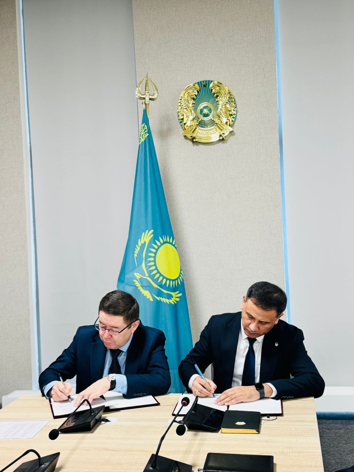 ЫНТЫМАҚТАСТЫҚ ТУРАЛЫ МЕМОРАНДУМҒА ҚОЛ ҚОЙЫЛДЫ