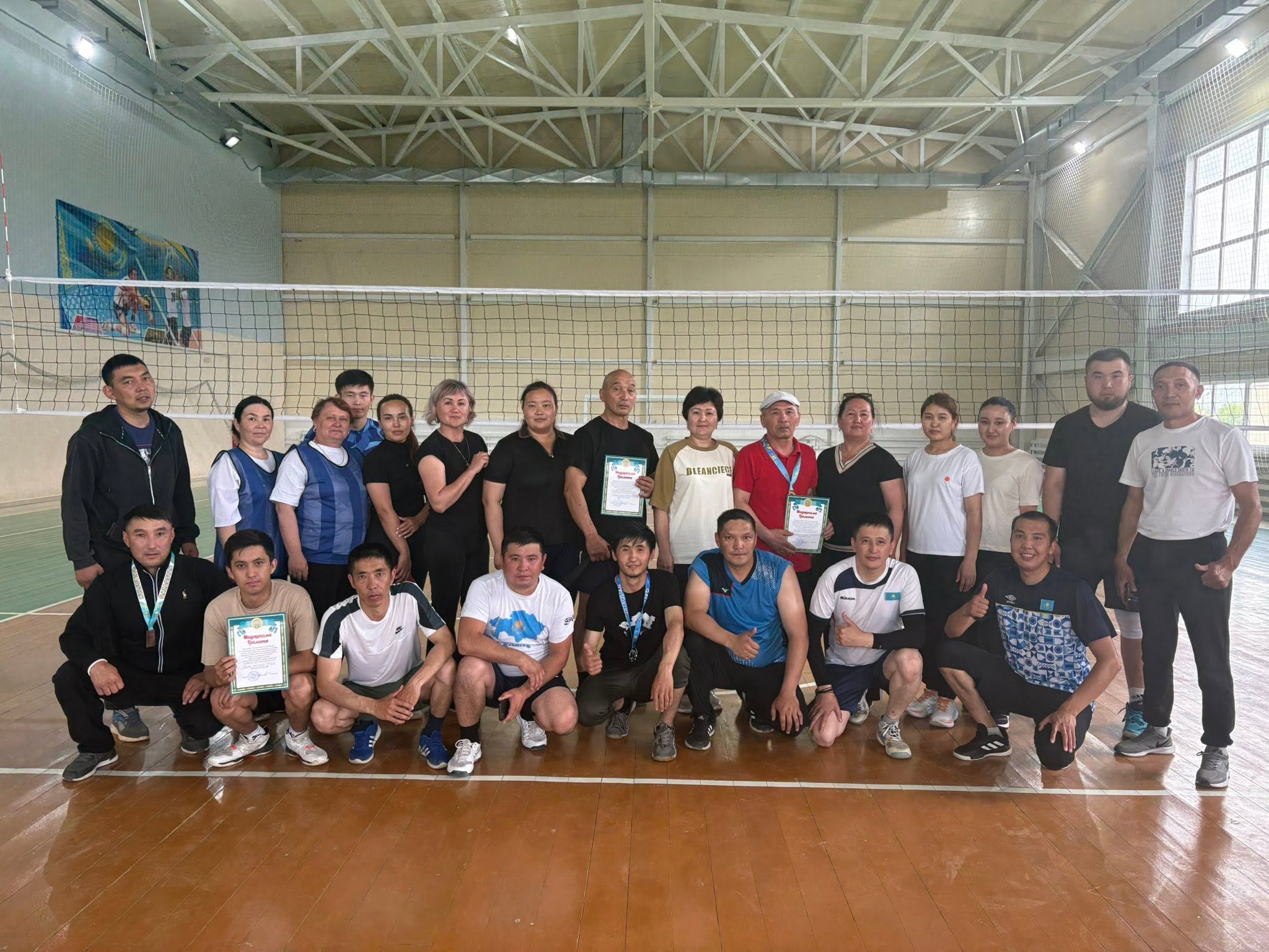 ПЕДАГОГТАР АРАСЫНДАҒЫ АУДАНДЫҚ СПАРТАКИАДА