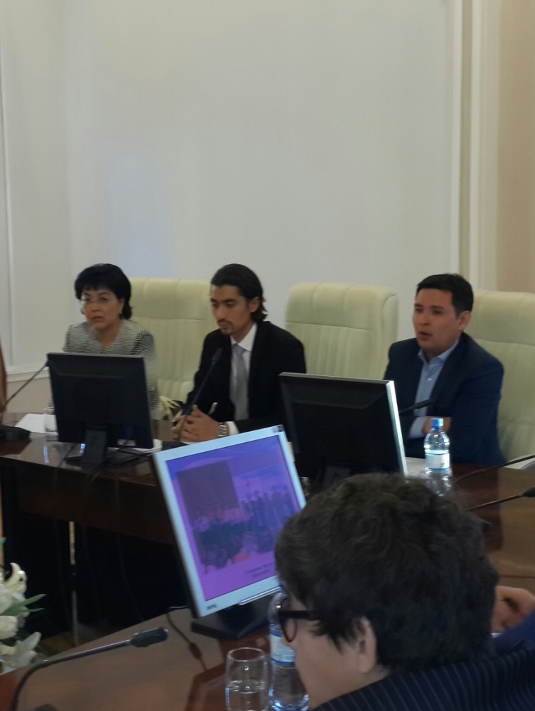 Прошло очередное заседание Совета по делам молодежи Казахстанского отраслевого профсоюза работников образования и науки