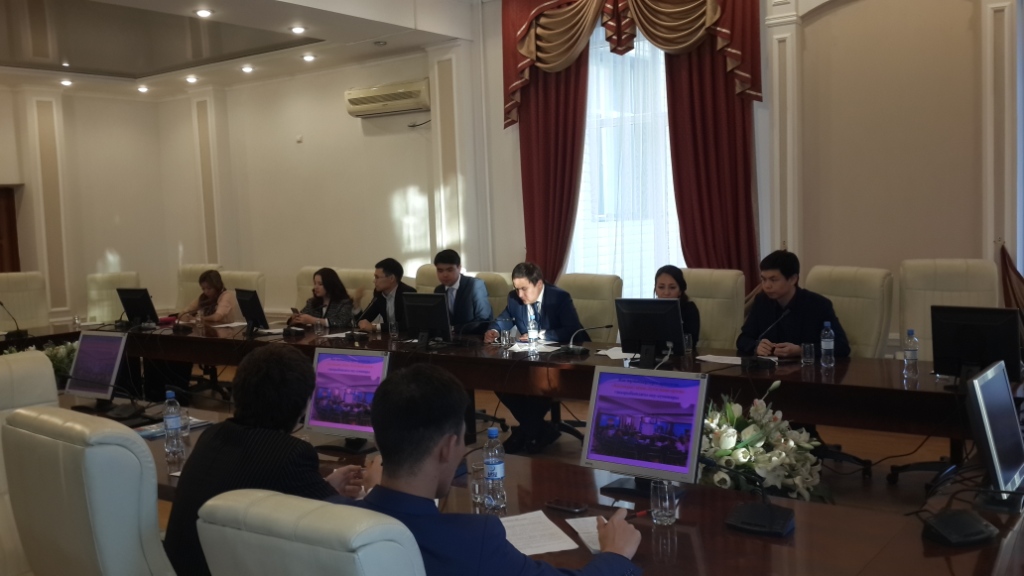Прошло очередное заседание Совета по делам молодежи Казахстанского отраслевого профсоюза работников образования и науки