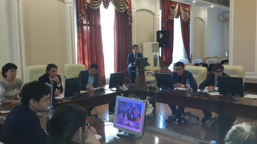 Прошло очередное заседание Совета по делам молодежи Казахстанского отраслевого профсоюза работников образования и науки