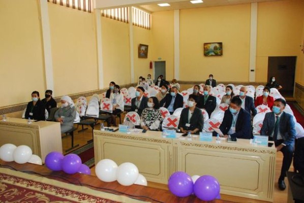 РАБОЧАЯ ПОЕЗДКА ПРЕДСЕДАТЕЛЯ ОТРАСЛЕВОГО ПРОФСОЮЗА В ТУРКЕСТАНСКУЮ ОБЛАСТЬ