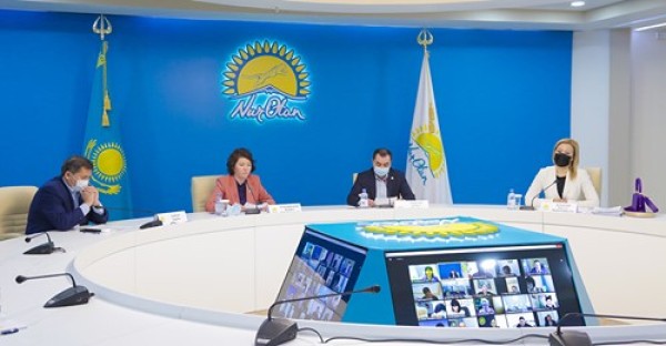 «Nur Otan» партиясының Орталық аппаратында партияның ұйымдастыруымен Білім мен ғылымды дамытудың Республикалық Қоғамдық кеңесінің алғашқы отырысы өтті