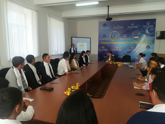 Сырым аудандық білім беру қызметкерлерінің кәсіподақ ұйымы жанынан «Жастар қанаты» құрылды