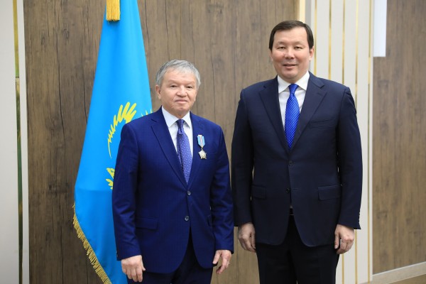 «ҚҰРМЕТ» ОРДЕНІМЕН МАРАПАТТАЛДЫ