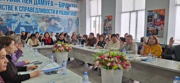 В ПАВЛОДАРЕ СОСТОЯЛОСЬ ЗАСЕДАНИЕ СОВЕТА И ИСПОЛКОМА ОБЛАСТНОЙ ОРГАНИЗАЦИИ