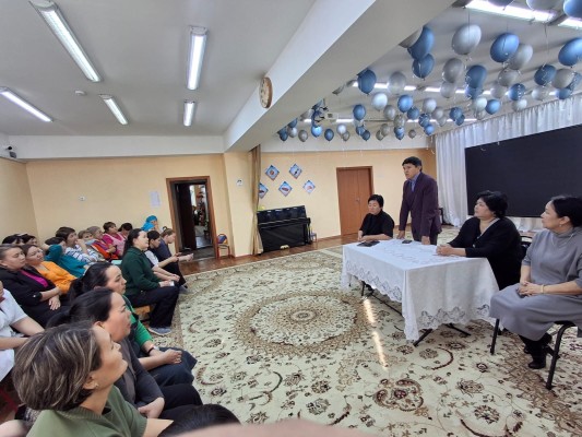 «АЙБӨБЕК» БАЛАБАҚШАСЫНДА АШЫҚ КЕЗДЕСУ ӨТТІ