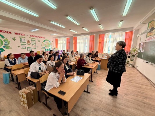 ҚАРҒАЛЫ АУДАНЫНДАҒЫ БАСТАУЫШ ҰЙЫМҒА ҚОЛДАУ