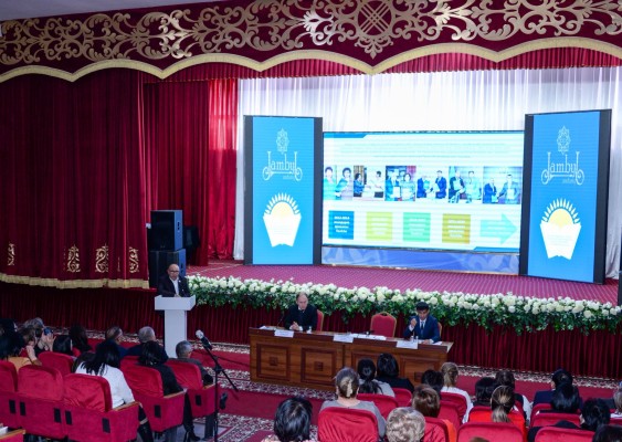 ЖАМБЫЛ АУДАНДЫҚ КОМИТЕТІНІҢ ЖҰМЫСЫ ҚОРЫТЫНДЫЛАНДЫ