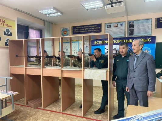 ТУРНИР ПО СТРЕЛЬБЕ СРЕДИ ПЕДАГОГОВ НВП