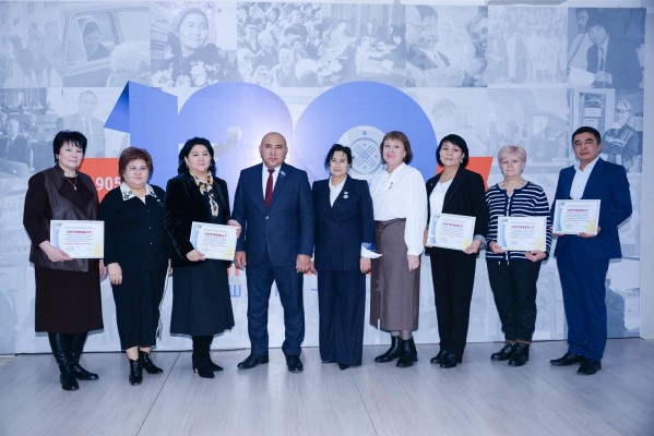 ЖАМБЫЛДА ЖЫЛ ҮЗДІКТЕРІ МАРАПАТТАЛДЫ