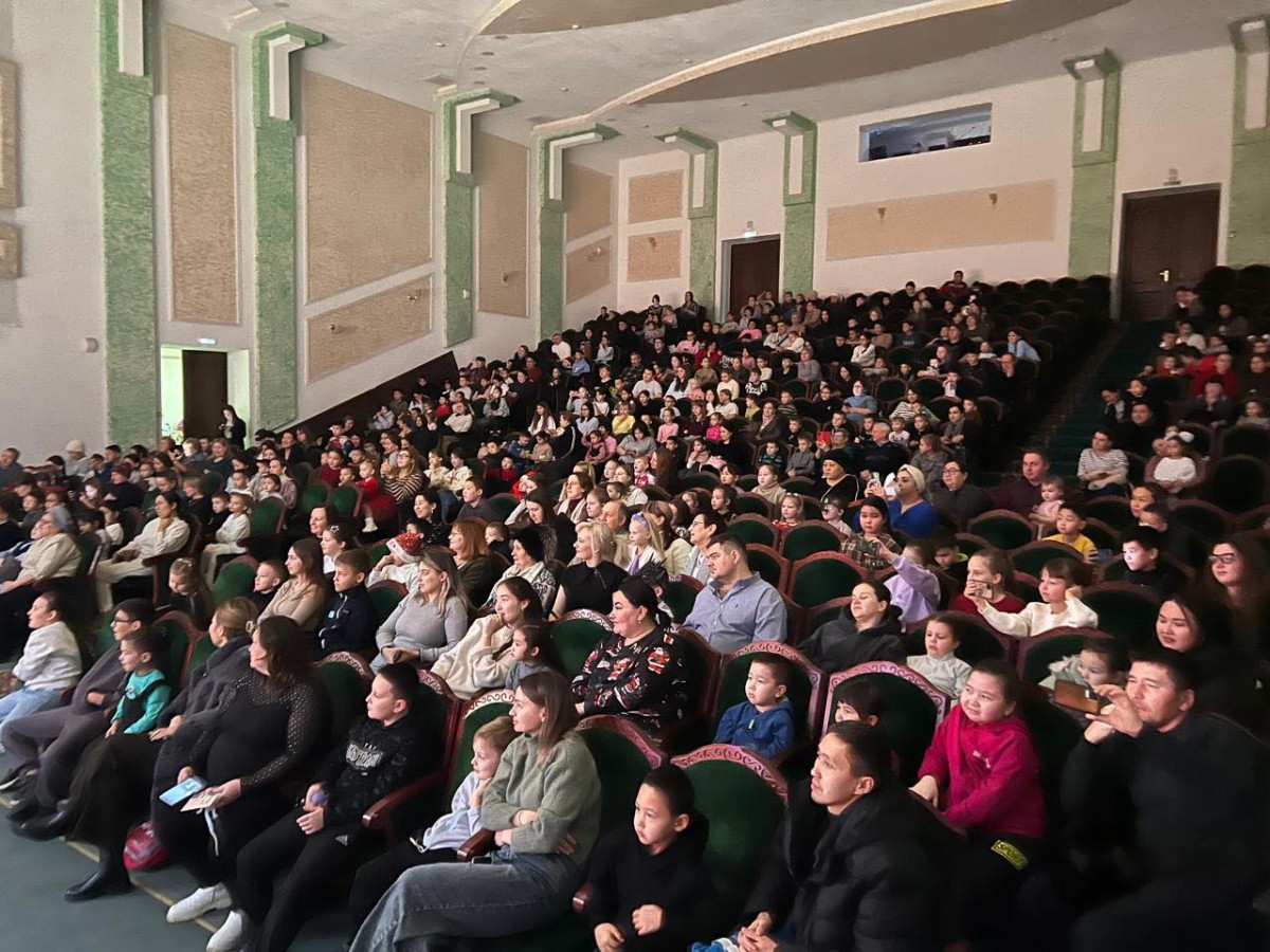 НОВОГОДНЕЕ ВОЛШЕБСТВО ДЛЯ ДЕТЕЙ ПРОФСОЮЗА «ҚОРҒАУ»