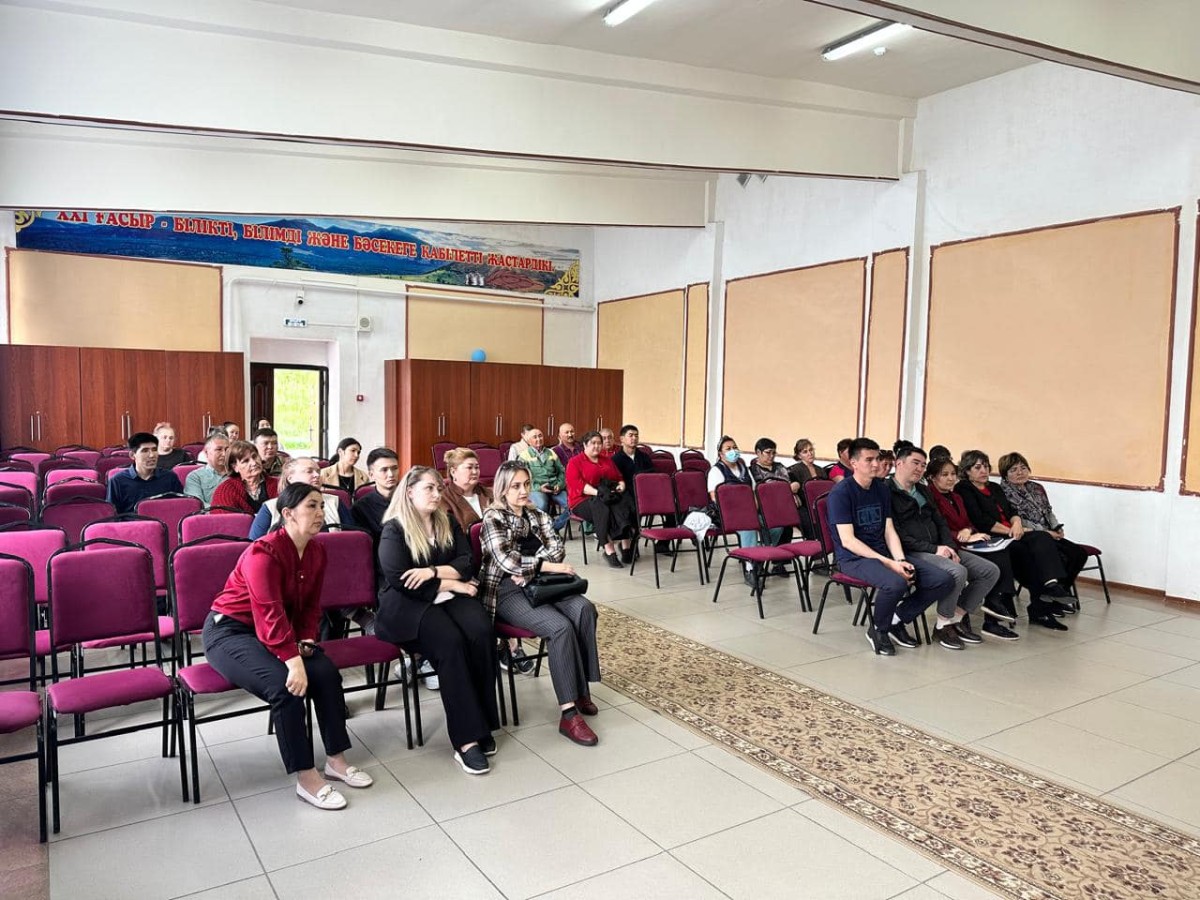 ТЕКЕЛІ КӘСІПТІК КОЛЛЕДЖІНІҢ ЕҢБЕК ҰЖЫМЫМЕН КЕЗДЕСУ