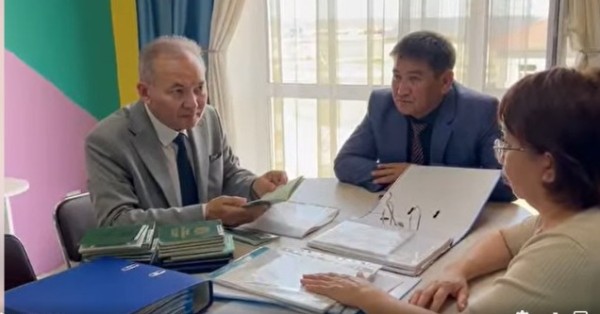 БАЙҒАНИН АУДАНЫНДАҒЫ КӘСІПОДАҚ МҮШЕЛЕРІМЕН КЕЗДЕСУ
