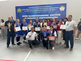 БІЛІМ ҚЫЗМЕТКЕРЛЕРІНІҢ ДӘСТҮРЛІ ІХ ОБЛЫСТЫҚ СПАРТАКИАДАСЫ ӨТТІ
