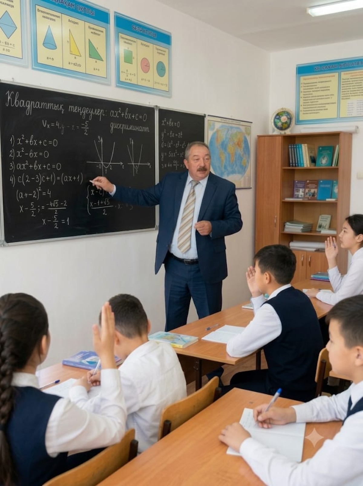 ШӘКІРТІН ШЫҢҒА ЖЕТЕЛЕГЕН ҰСТАЗ