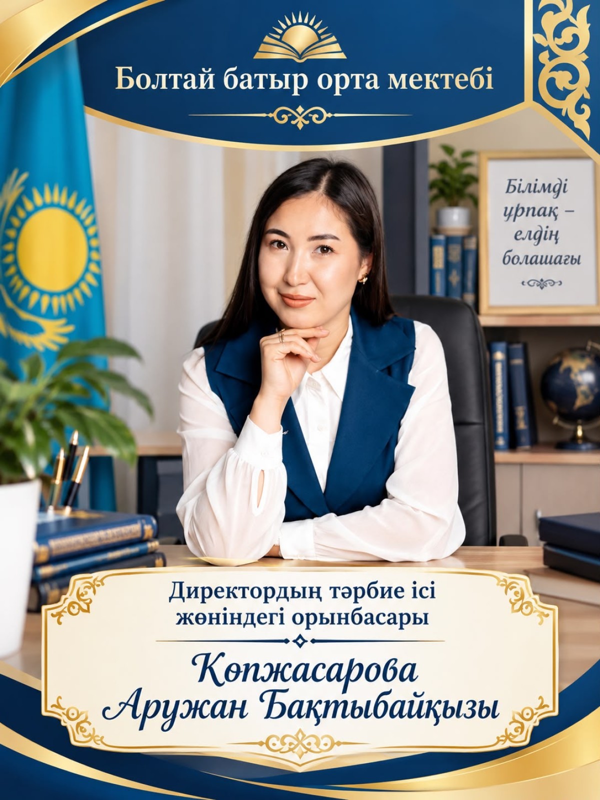 ЖАУАПКЕРШІЛІГІ ЖОҒАРЫ ПЕДАГОГ